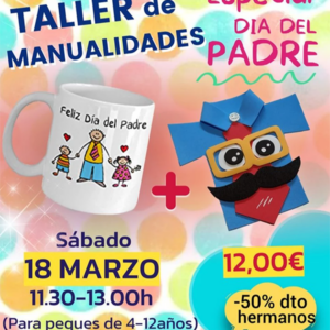 ❌ 2023-03-18. TALLER ESPECIAL DÍA DEL PADRE
