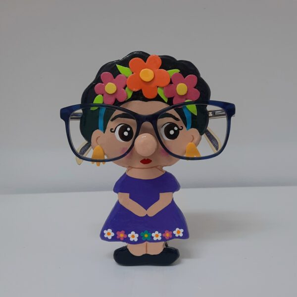 SOPORTE PARA GAFAS FRIDA MORADO (1)