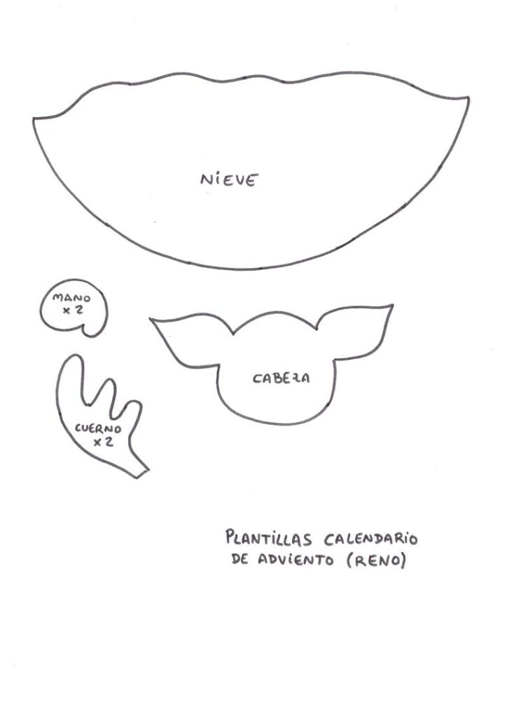 CALENDARIO DE ADVIENTO DE ACTIVIDADES PARA NIÑOS | MANUALIDAD FÁCIL CON PLANTILLAS INCLUÍDAS 1