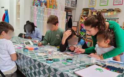 SEPTIEMBRE Y OCTUBRE EN EL TALLER: ASÍ COMENZAMOS EL CURSO EN EL TALLER DE MANUALIDADES