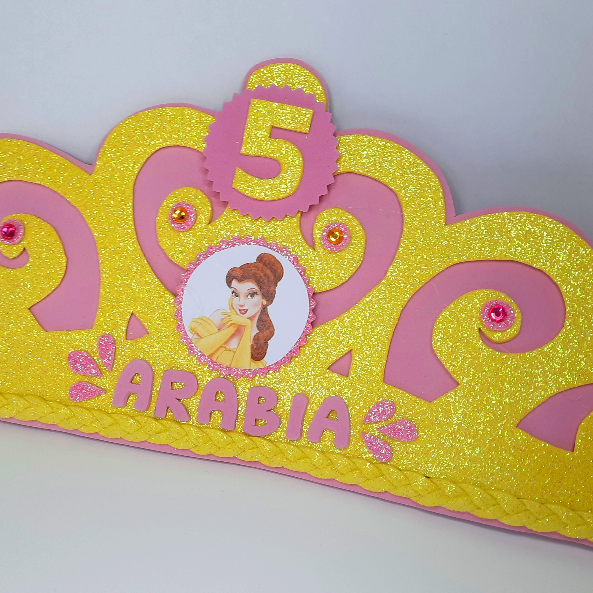 corona goma eva - Bella (3)