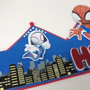 corona goma eva - spidey (2)