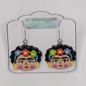 pendientes Fida Kahlo - nº1 (4)