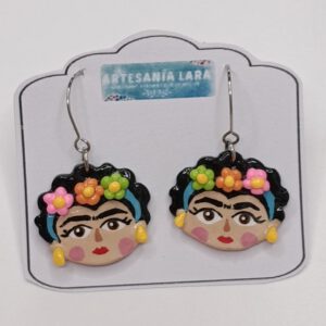 pendientes Fida Kahlo - nº2 (2)