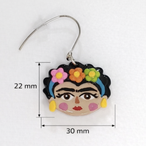 pendientes Fida Kahlo - nº2 (5)