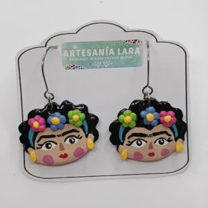 pendientes Fida Kahlo - nº3 (4)