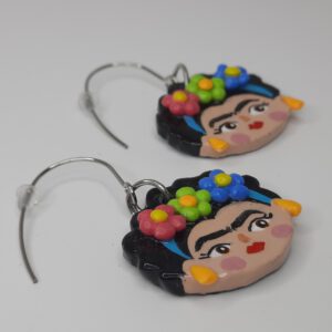 pendientes Fida Kahlo - nº4 (1)