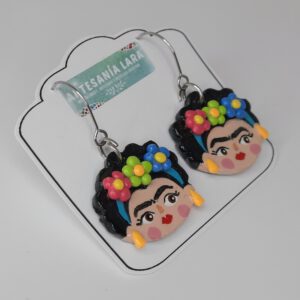 pendientes Fida Kahlo - nº4 (2)