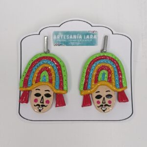 pendientes peliqueiros gallegos - serie entroido nº2 (3)