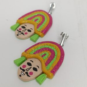 pendientes peliqueiros gallegos - serie entroido nº3 (3)