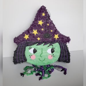 piñata brujita estrellada
