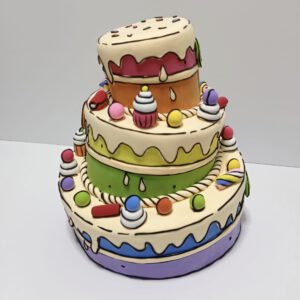 Tarta falsa - Dulce Caos Comic