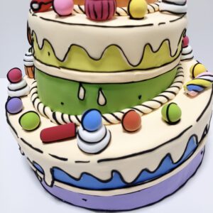 tarta falsa dulce caos comic (2)