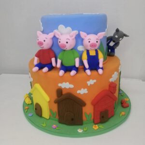 tarta falsa - los tres cerditos (1)