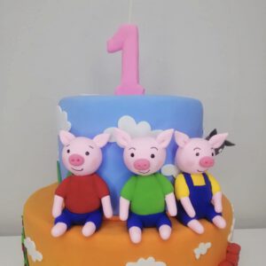 tarta falsa - los tres cerditos (7)