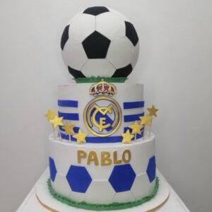 tarta falsa pasión por el fútbol (1)