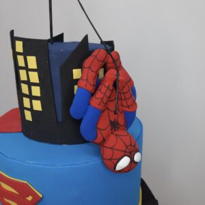 tarta falsa superhéroes (4)